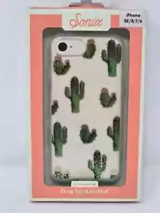 Sonix Clear Cost Case For iPhone SE / 6 / 7 / 8 - Clear Cactus - Picture 1 of 1