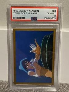 Temple of the Lamp - 1993 Skybox Disney Aladdin #34 - PSA 10 - Picture 1 of 1