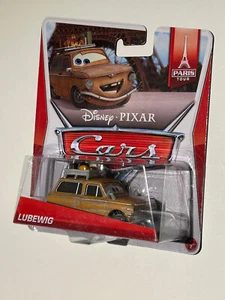 CARROS DISNEY PIXAR LUBEWIG PARIS TOUR SERIES Mattel - Imagen 1 de 3