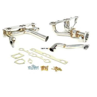 Exhaust Manifold Header For Chevrolet Bel Air Biscayne C10 C20 SBC V8 5.0 5.7TBI - Image 1 of 4