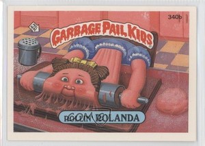 1987 Topps Garbage Pail Kids Series 9 Rollin' Rolanda (One Star Back) d8k