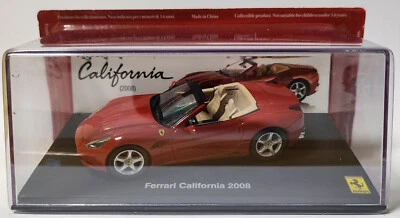 FERRARI California 2008 in Red 1:43 scale  new in Case Factory Sealed - Image 1 of 3