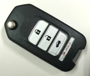 Mando a distancia con llave abatible a 08-12 acuerdo cupé chip 2 puertas nunca usado entrada sin llave - Imagen 1 de 4
