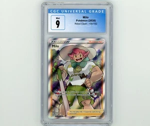 Milo (Full Art) 190/192 Swsh02: Rebel Clash Holo Pokemon TCG CGC 9 - Bild 1 von 2