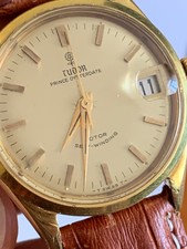 1967 Tudor Rolex Oyster Date Self Winding 34mm Small Rose Good Working Order