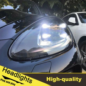 11-14 LED turn signal dynamic Headlights assembly for Porsche Cayenne one set. - Picture 1 of 12