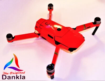 DJI MAVIC PRO / PLATINUM - SKIN - NEON ROT - 3-5 Batterien / Drohne / Zubehör - Bild 1 von 4
