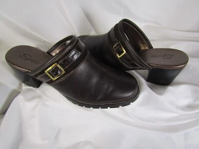 Zuecos - Mula - Sporto - Tacón bloque sin cordones - Zapatos sin cordones - talla 8M (#186) Foto 1 de 4