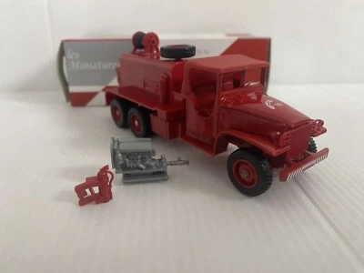 SOLIDO Hachette GMC voiture pompier 1/50 Véhicule Miniature - Photo 1/4