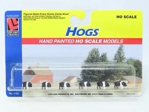 HO 1/87 Scale Life-Like Trains 1192 Hand Painted Figures - Hogs - Picture 1 of 3