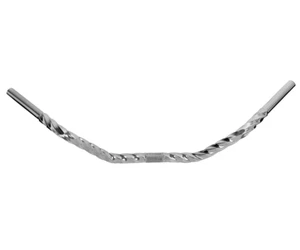 TWISTED Repro Classic Schwinn Style Cruiser Bicycle Handlebar 25.4mm Chrome - Picture 1 of 2