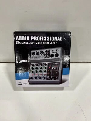 Audio Profissional 5 Channel Mini Mixer DJ Console - Image 1 of 2