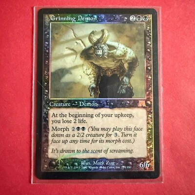 Grinning Demon Onslaught Foil Magic the Gathering - Image 1 of 2