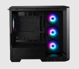 MSI MAG PANO 100R PZ BLACK Micro ATX Case, 2 x USB 5Gbps , 1x USB C 20Gbps, 1 x - Picture 1 of 1