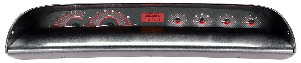 Dakota Digital 1963-64 Chevy Impala Biscayne Sistema de calibre analógico VHX-63C-IMP-C-R Foto 1 de 4