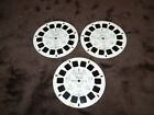 Set of 3 Mickey and Friends Ghosts Trailer Boat View Master Reels 3054