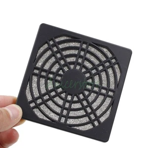 10pcs 80mm Dustproof Mesh Guard Plastic + Sponge Foam Filter For PC Cooling Fan - Picture 1 of 5