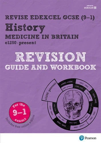 Revise Edexcel GCSE (9-1) History Medicine in Britain Revision Guide and Work. - Image 1 of 1