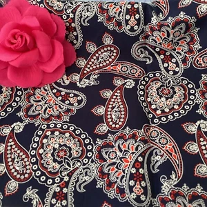 Michael Miller “Bandana Allover” Patriotic Fabric By 1/2 Yard BHY Cotton Craft - Picture 1 of 5