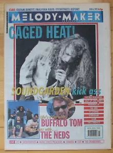 Melody Maker v68 Issue 23 June 6 1992 SOUNDGARDEN Buffalo Tom ORB Neds Atomic - Picture 1 of 1