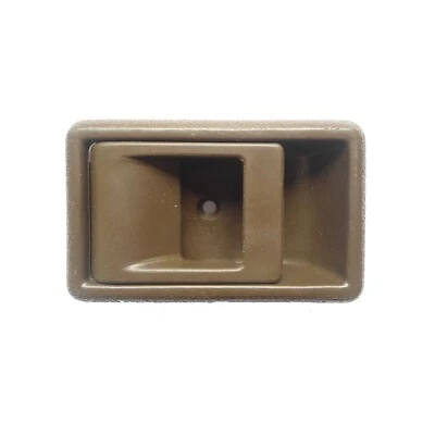 Manija de puerta delantera trasera izquierda marrón interior Toyota Tacoma Geo Prizm 95-00 Foto 1 de 4
