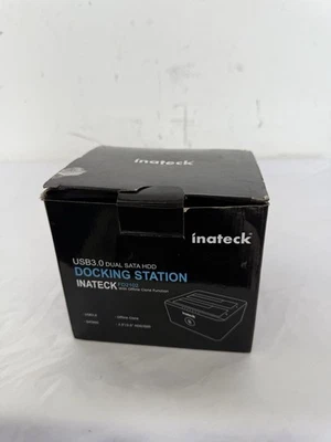 Inateck FD2102 USB 3.0 Dual 3.5" 2.5" SATA Docking Station with Offline Clone - Image 1 of 3