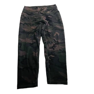Zyia Active Camou Cropped Leggings Size 4 - Picture 1 of 11