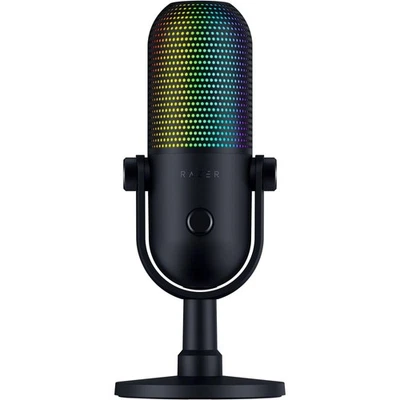 Razer Seiren V3 Chroma Condenser Microphone with Multi-Function Tap-to-Mute Sens - Image 1 of 4