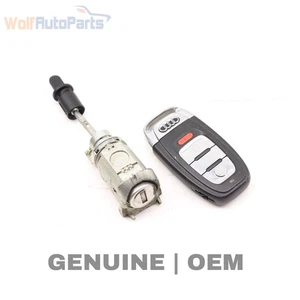 2012-2018 AUDI A6 QUATTRO - LOCK Switch / Cylinder SET W/ KEY 4G0898374AB - Picture 1 of 4