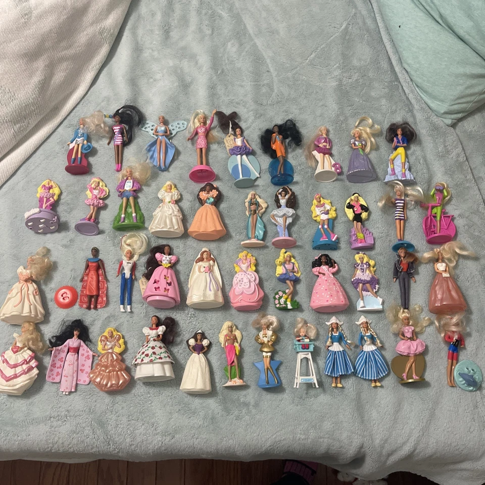 43 Juguetes Happy Meal Barbie McDonald’s Vintage 1990-2000’s Lote De 43 Foto 1 de 4