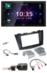 JVC DAB 2DIN Lenkrad Bluetooth USB Autoradio für Suzuki Swift ab 2011 - Bild 1 von 12