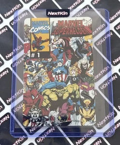 NS275 MARVEL COMIC COVER PHONE CARD MARVEL SUPERHELDEN #1 - Picture 1 of 2
