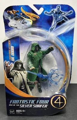 Figura Fantastic Four Rise of the Silver Surfer Lightning Attack Dr. Doom 6" Nueva en Paquete Foto 1 de 4