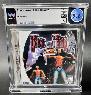The House of the Dead 2 WATA Graded 9.6 A SEALED!! (Sega Dreamcast, 1999) - Image 1 of 2