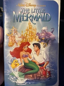 The Little Mermaid, VHS, Disney Black Diamond #913, Banned  Cover - Picture 1 of 4