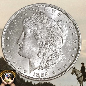 1889 P Morgan Silver Dollar Gem Brilliant Uncirculated DMPL Fast Ship 🚢  - Picture 1 of 7