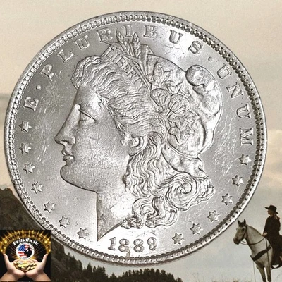 1889 P Morgan Silver Dollar Gem Brilliant Uncirculated DMPL Fast Ship 🚢  - Image 1 of 4