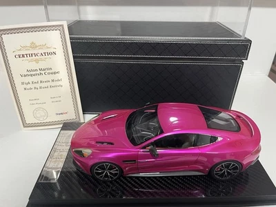 Frontiart FA Resin All open 1:18 Aston Martin Vanquish Couple Flash Thunder Pink - Image 1 of 4