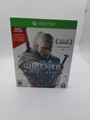 The Witcher 3 Wild Hunt Xbox One Complete CIB Slipcover Tested Working RPG Game - Image 1 of 3
