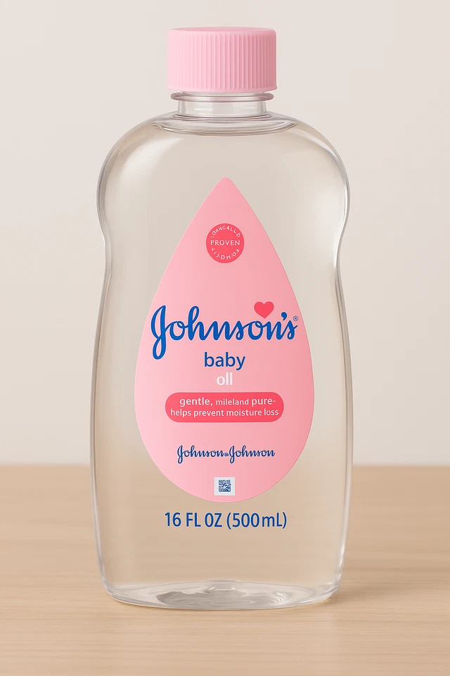 Johnson's Baby Oil, 16.9 oz (500ml) - Image 1 of 1