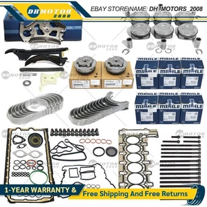 Rebuilding Overhaul Gasket Seals Bearing Kit for BMW F16 E71 E72 335i X6 N55 3.0 - Picture 1 of 7