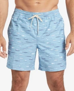 Quiksilver Waterman Mens Regular fit Swim Trunks Swimwear Large Blue - Picture 1 of 1