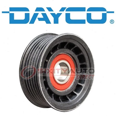 Dayco Drive Belt Tensioner Pulley for 1996-1999 GMC C1500 Suburban 5.7L V8 - gu Foto 1 de 4
