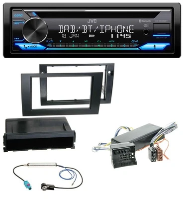 JVC Bluetooth MP3 USB DAB CD Autoradio für Audi A4 99-01 B5 Symphony Bose Aktivs - Bild 1 von 4