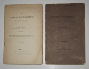 2 Bde.: Die heidnische Todtenbestattung [Totenbestattung] in Deutschland. / Die  - Bild 1 von 1