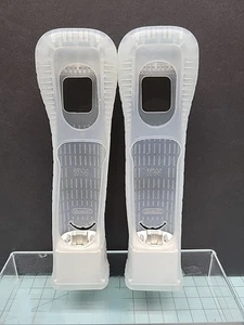 2 Nintendo Wii Official OEM Motion Plus Adapter With Sleeve - Clear lot, set - Picture 1 of 11