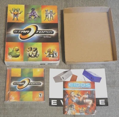 Star Topia StarTopia (2001) Eidos Big Box PC FREE SHIPPING! - Image 1 of 4