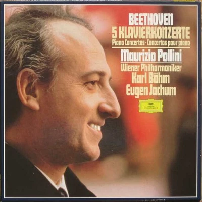 Beethoven *Pollini, Karl Böhm Eugen Jochum (4LP Box) 5 Klavierkonzerte, DGG - Image 1 of 4