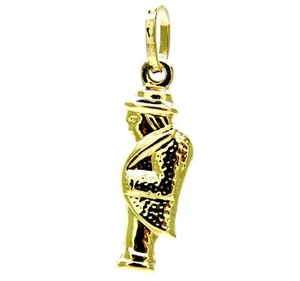 PEGASO GIOIELLI Ciondolo Oro Giallo 18kt (750) Pendente Gobbo Gobbetto Portafor - Imagen 1 de 7
