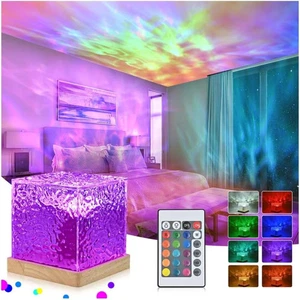 LED Nachtlicht Sternenhimmel Projektor mit Fernbedienung, 3D Galaxy Lampe 16 Far - Bild 1 von 6